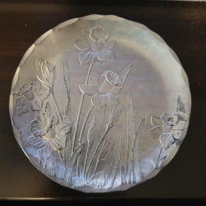 Wendell August Forge Flower Metal Coaster